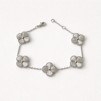 Bracelet Trèfles Silver